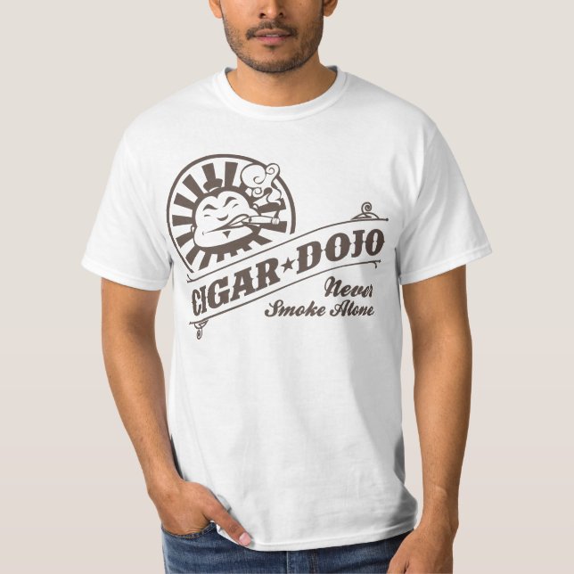 Camiseta Nunca fume solamente (Anverso)