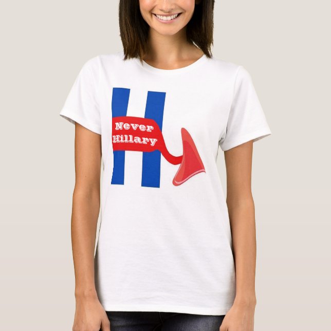Camiseta Nunca Hillary (Anverso)