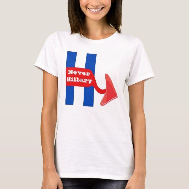 Camiseta Nunca Hillary (Anverso)