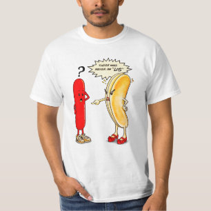 Camiseta nunca hubo un nosotros ' SALCHICHA & PANECILLOS