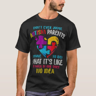 Camiseta Nunca juzguen el autismo padres Autismo Madre Goku
