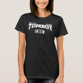Camiseta Nunca las mujeres básicas de la Moda de Tomboy