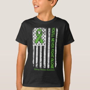 Camiseta Nunca Luchar Sola Bandera Ecológica de Enfermedad