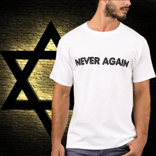 Camiseta NUNCA MÁS, Apoye a Israel