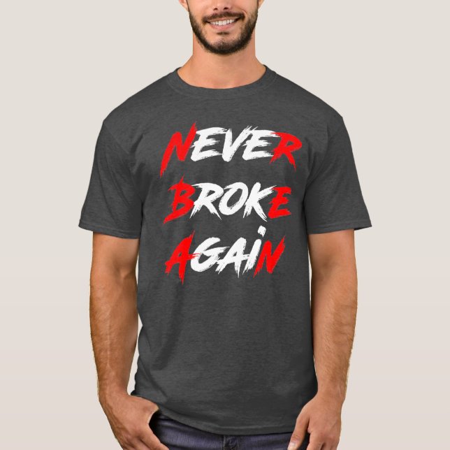 Camiseta Nunca más se desmoronó la motivación (Anverso)