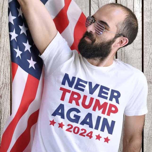 Camiseta Nunca más Trump 2024 (Subido por el creador)