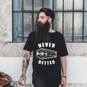 Camiseta Nunca Mejor Muerto Por Dentro Esqueleto Halloween