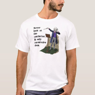 Camiseta Nunca mire el conductor