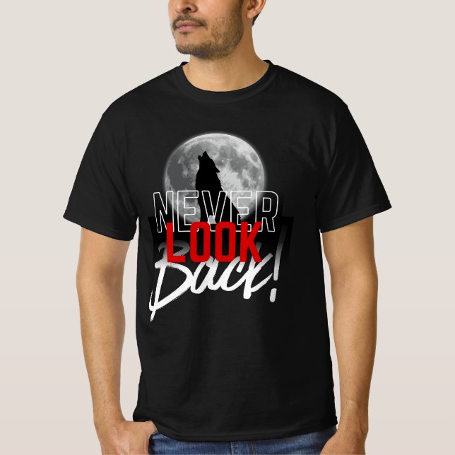 Camiseta Nunca Mires Atrás (Anverso)