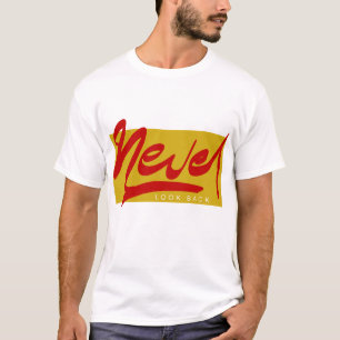 Camiseta Nunca Mires Atrás Grafiti Urbano Motivacional