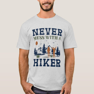 Camiseta Nunca mires con un excursionista: aventura definit