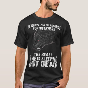 Camiseta Nunca Molestes Mi Amabilidad Por La Debilidad De L