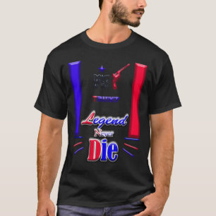 Camiseta Nunca muera junto a Donald Trump
