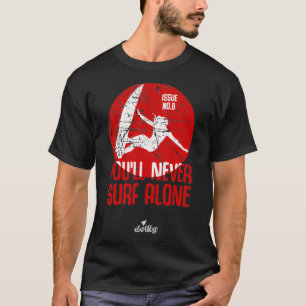 Camiseta nunca navegarás solo