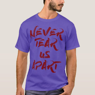 Camiseta Nunca Nos Lloren Aparte de los burdeos