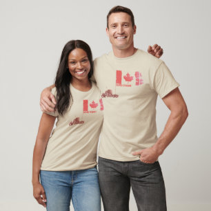Camiseta "Nunca olvidar" a un convoy de camioneros canadien