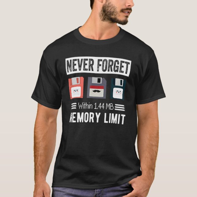 Camiseta Nunca Olvidar - Dentro de un Tee de límite de memo (Anverso)