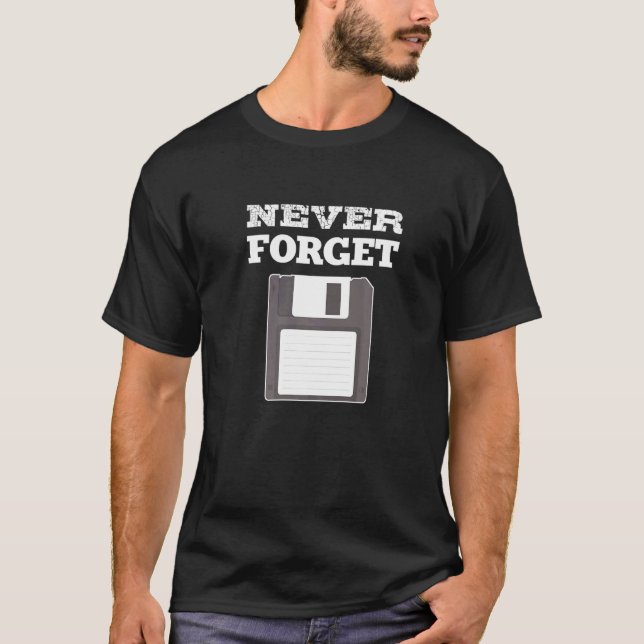 Camiseta Nunca Olvidar el equipo Nerd Premium (Anverso)