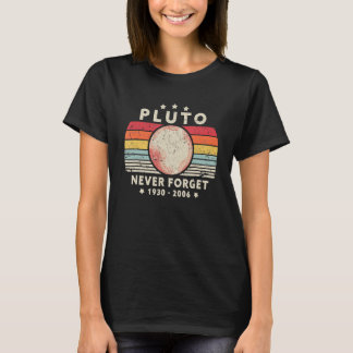 Camiseta Nunca Olvidar la ciencia del espacio de estilo Plu