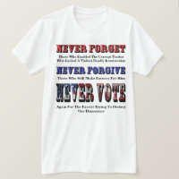 NUNCA OLVIDAR, PERDONAR, VOTAR DE NUEVO POR FASCIS