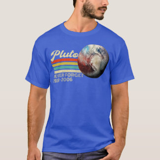 Camiseta Nunca olvidar Plutón