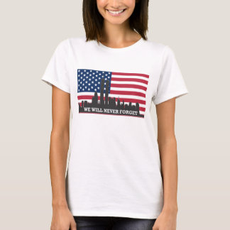 CAMISETA NUNCA OLVIDAREMOS