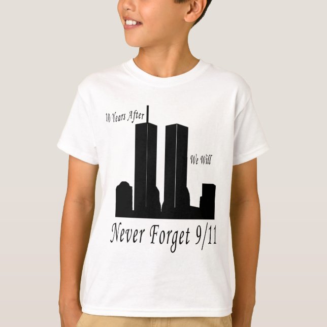 Camiseta Nunca olvidaremos 9/11 (Anverso)