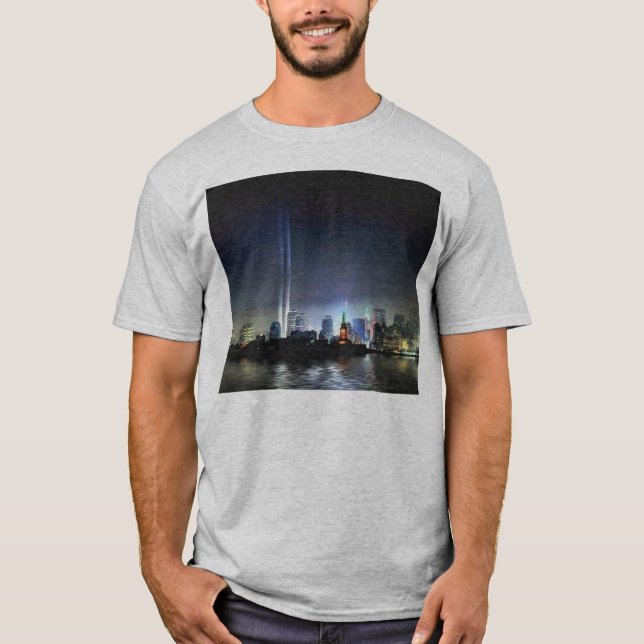 Camiseta Nunca olvidaremos….Sept.11, 2001 (Anverso)