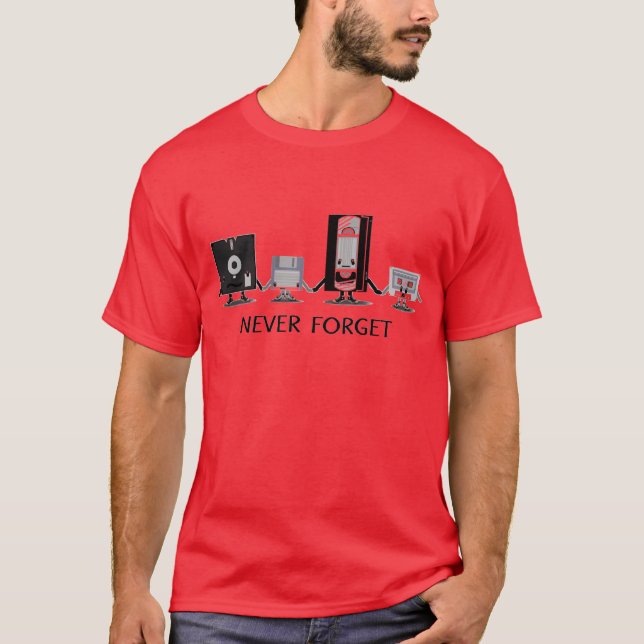 Camiseta Nunca olvide (Anverso)