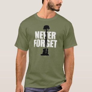 Camiseta Nunca olvide (el Memorial Day)