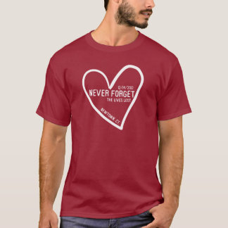 Camiseta Nunca olvide Newtown CT