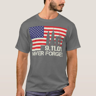 Camiseta Nunca olvidemos el 9 11 20º aniversario del Día de