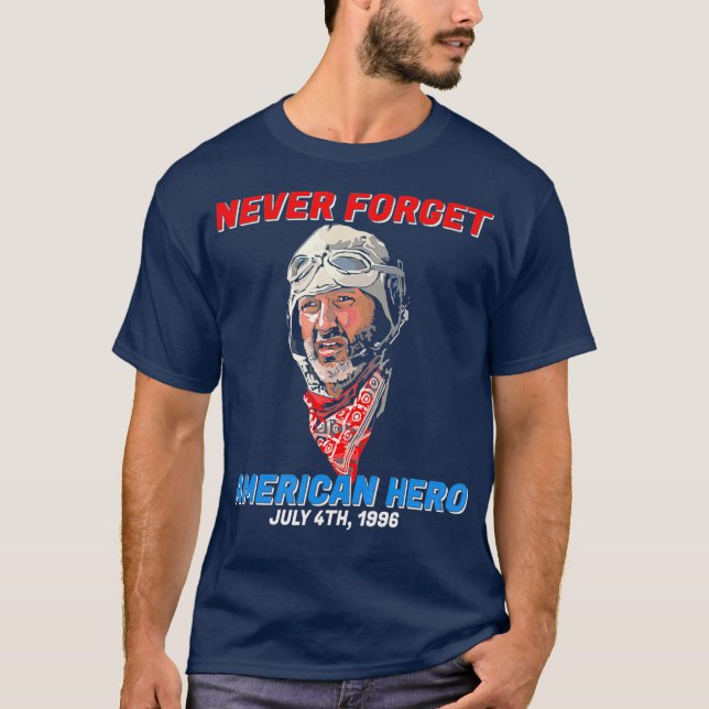 Camiseta Nunca olvidemos el Día de la Independencia de Héro (Anverso)