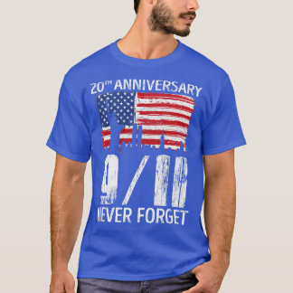 Camiseta Nunca olvidemos el Día del Patriot 2021, 911