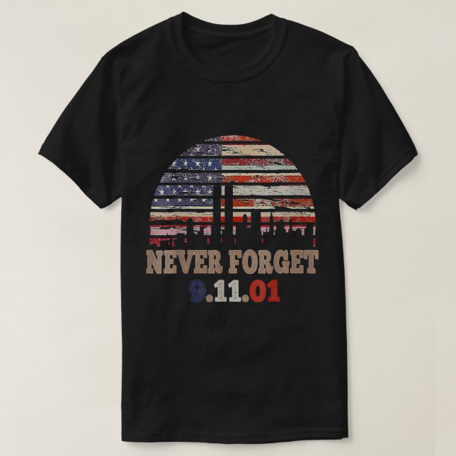 Camiseta Nunca olviden el día de la conmemoración del 21 an (Diseño del anverso)
