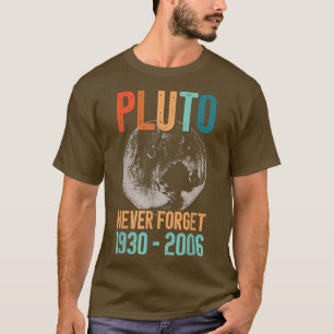 Camiseta Nunca olviden el plutonio, ciencia divertida de es