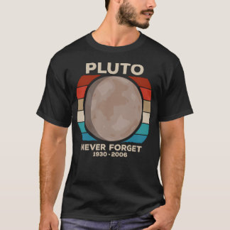Camiseta Nunca olviden Plutón - 1930-2006