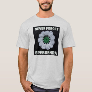 Camiseta Nunca olviden Srebrenica