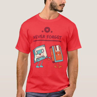 Camiseta Nunca olvides 90s 90s Nunca olvides regalo en amig