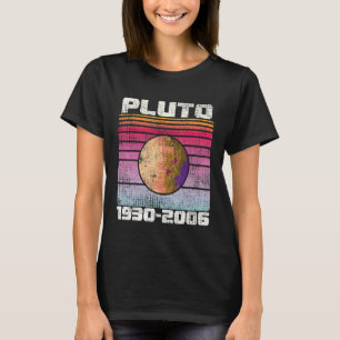 Camiseta Nunca Olvides a Plutón 1930 2006 Retro Espacio P