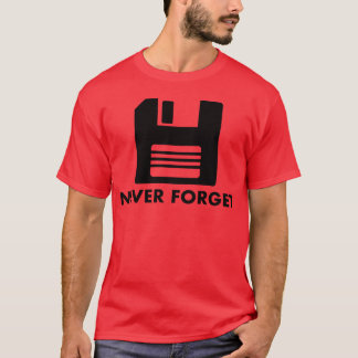 Camiseta Nunca Olvides al Amigo Disco Flexible de los 80