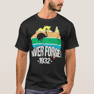 Camiseta Nunca Olvides Australia La Guerra De La Uem De 193