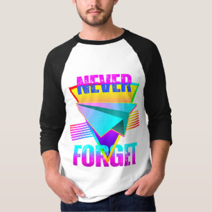 Camiseta Nunca Olvides Avión de Papel