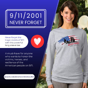 Camiseta Nunca Olvides el 11-S
