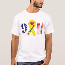 Camiseta Nunca olvides la cinta amarilla del 11 de septiemb