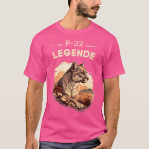 Camiseta Nunca Olvides la montaña de leones de montaña P-22