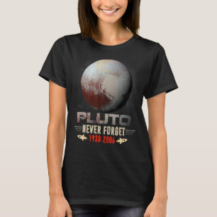 Camiseta Nunca Olvides Pluto Shirt. Espacio divertido de es