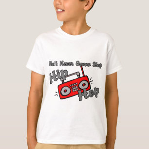 Camiseta Nunca pare Hip Hop