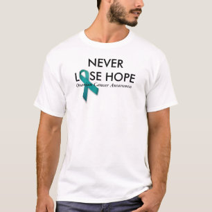 Camiseta Nunca pierda la conciencia del cáncer ovárico de