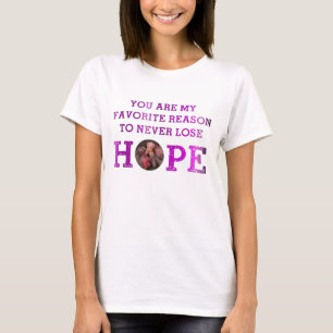 Camiseta Nunca pierda la esperanza - Brynlee